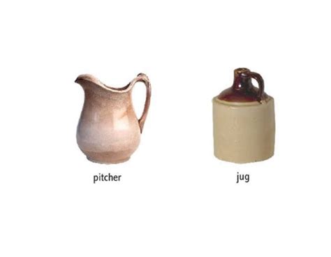 Pitcher Vs Jar