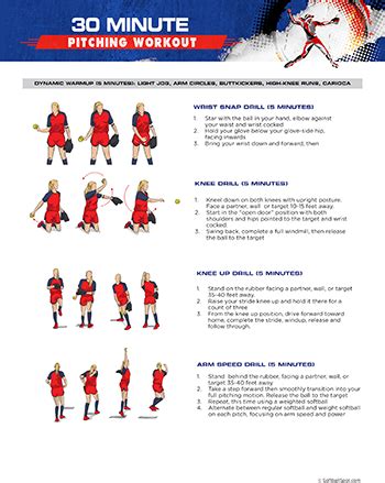 Pitching Exercises Softball