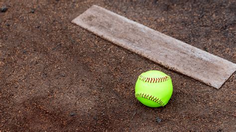Pitching Rubber And Ball