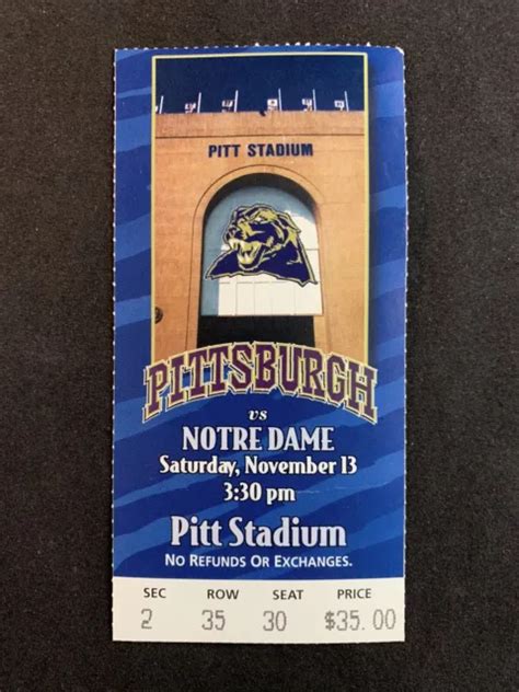 pitt panthers single game tickets