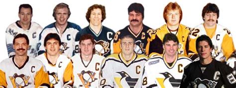 pittsburgh penguins captains history