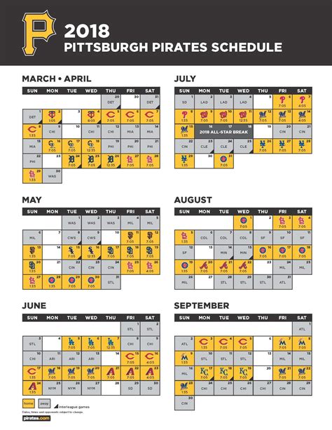 pittsburgh pirates schedule 2000