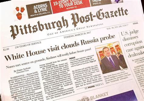 pittsburgh post gazette circulation dept