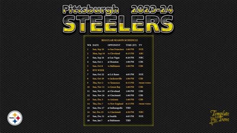 pittsburgh steelers 2024 season