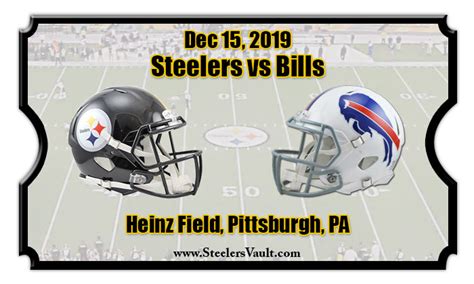 pittsburgh steelers vs buffalo bills tickets