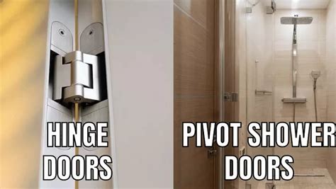 Pivot Shower Door Vs Hinged