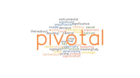 pivotal synonyms list