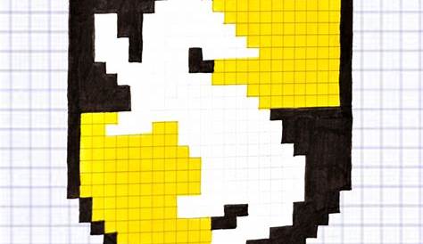 Pixel Art Harry Potter Poufsouffle Hogwarts Crest Pattern By