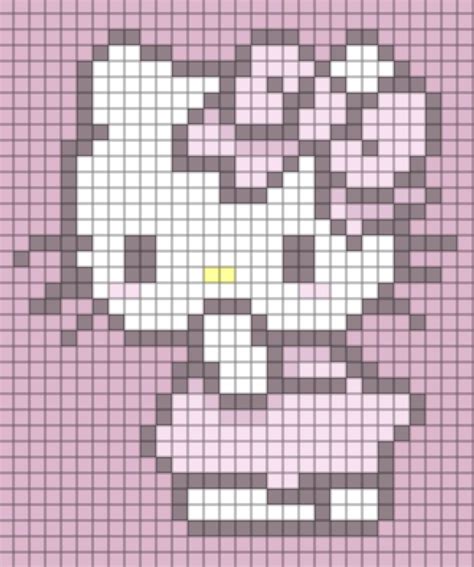 Pixel Art Hello Kitty