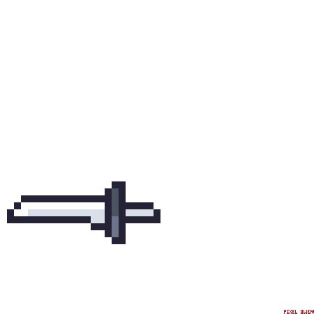pixel art sword swing animation