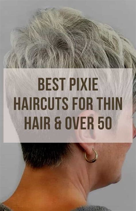 Fresh Pixie Haircuts For Fine Hair Over 40 For Long Hair