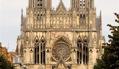 Cathédrale de Reims, France Cathedral architecture