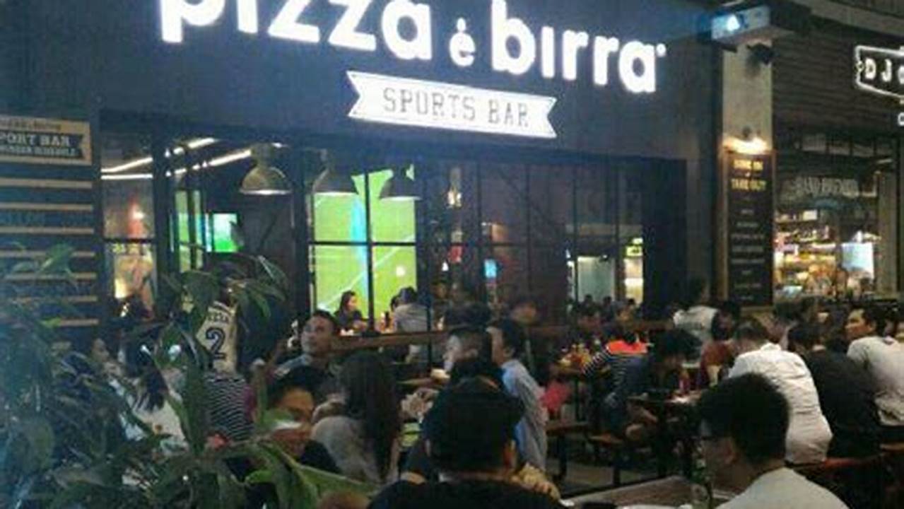 Temukan Restoran Pizza e Birra Puri Indah Mall yang Istimewa dan Menggugah Selera!
