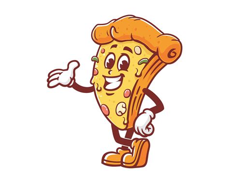 Pizza Character Drawing