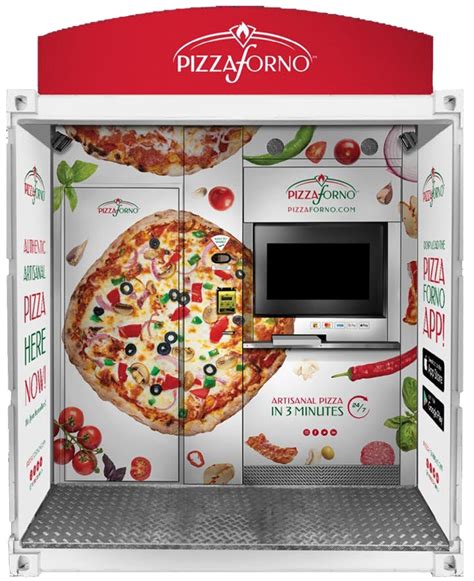 Automated Pizza Oven Concept 'PizzaForno' Plans to Open Thousands of