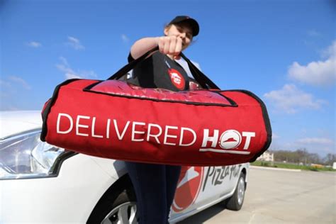 Pizza Hut Delivery Driver at Work