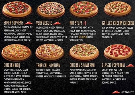 pizza hut near me menu with prices 2022