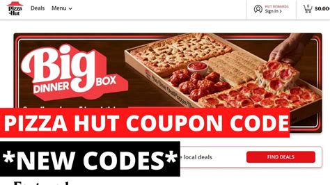 pizza hut voucher codes 2023