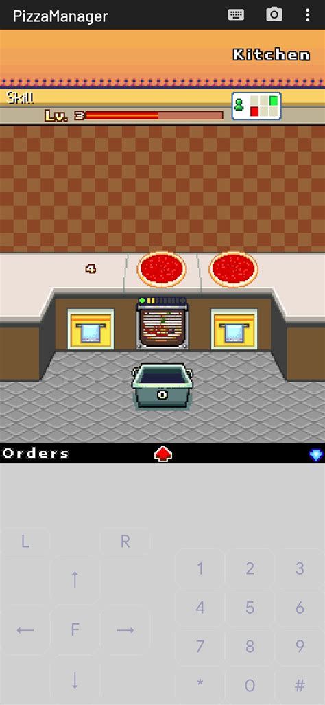 Pizza Manager Java Game