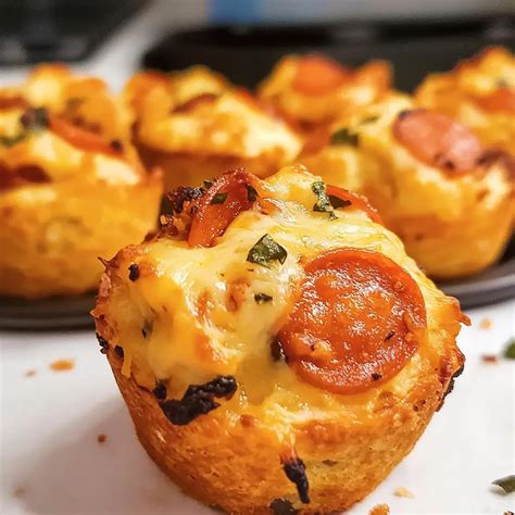 Pizza Muffins With Biscuits