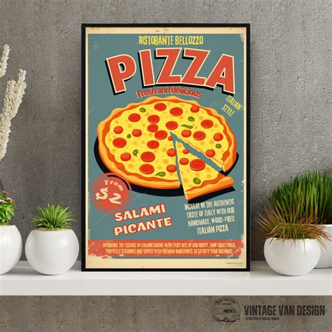 Pizza Poster Drawing