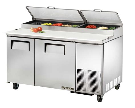 pizza prep table cooler