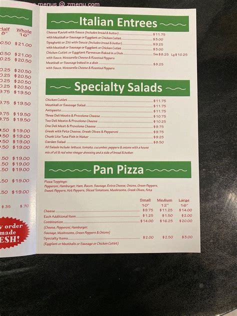 pizza time wethersfield menu