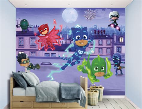 PJ Masks Giant Wall Art Set 2.5m x 1.5m PJM01