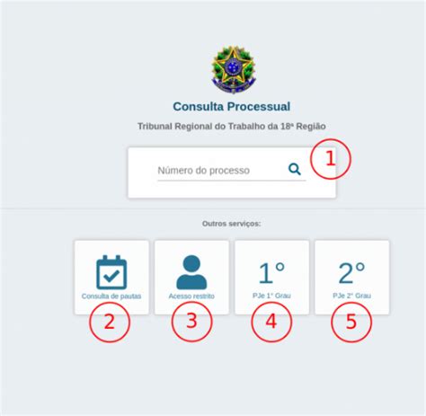 pje consulta processual trt15