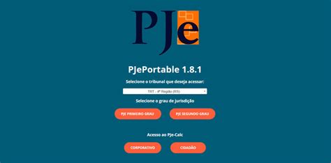 pje portable trt 16