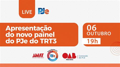 pje trt3 1o grau