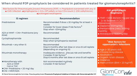pjp prophylaxis guidelines