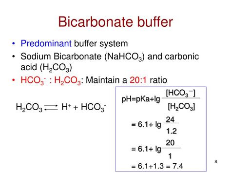 pka of sodium bicarbonate