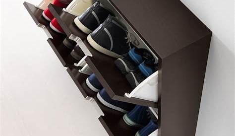 Placard Chaussures Mural Le Range Designs Modernes Archzine.fr