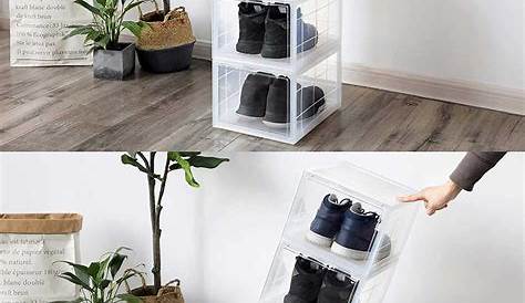 Placard Chaussures Plastique Generic Rangement De Cube DIY 6