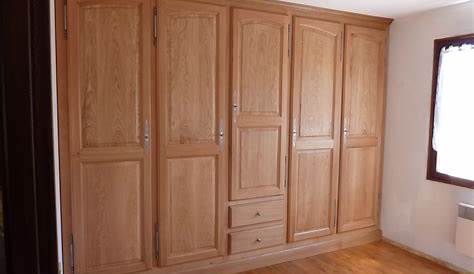 Placard En Bois Massif Portes De Dressing Coulissantes Sur Mesure