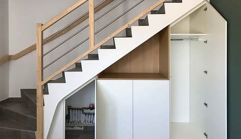 Placard sous escalier Optimal agencement Annecy