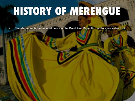 place of origin of merengue