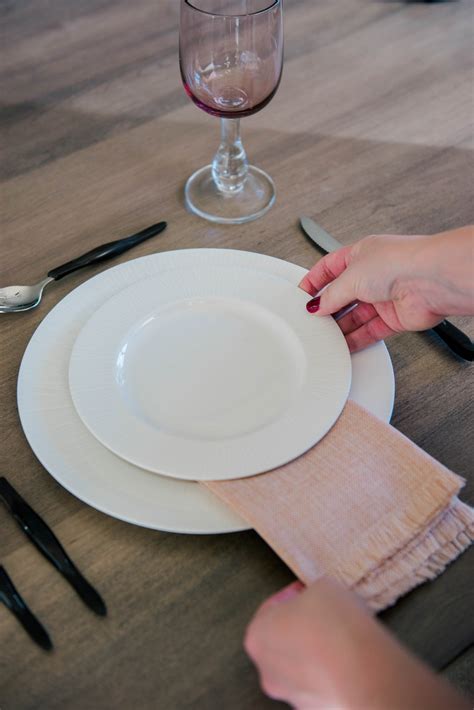 Place Setting With Napkin