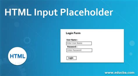 Placeholder Html Input