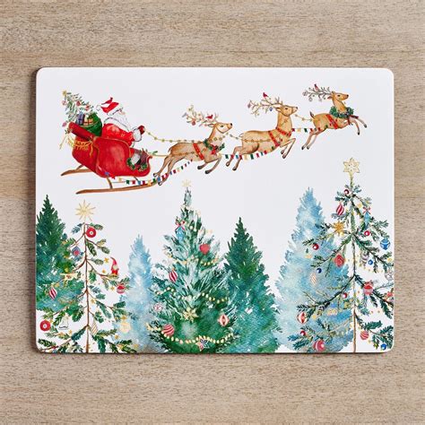 Placemats Christmas Theme