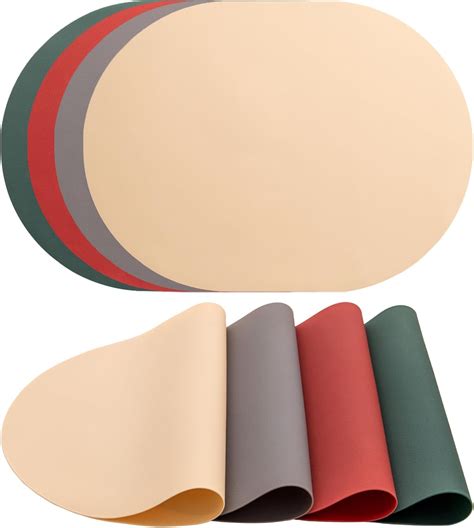 Placemats Oval Rubber
