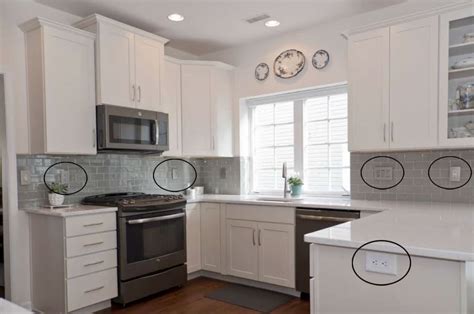 Placement Of Electrical Outlets In Kitchen