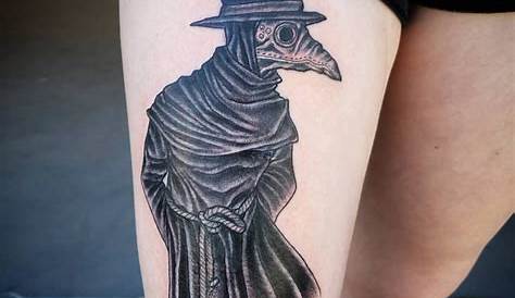 10 Mysterious Plague Doctor Tattoos Steampunk tattoo