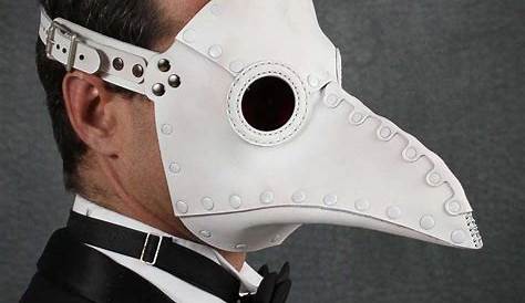 Plague Doctor Mask White Traditional