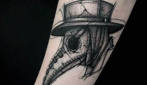 60 Plague Doctor Tattoo Designs For Men Manly Ink Ideas