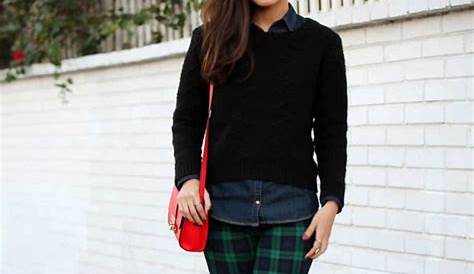 9 Simple Ways How To Style Plaid Pants For Women 2020