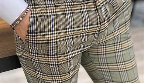 Dark Green Plaid Pants For Men Men S Fashion