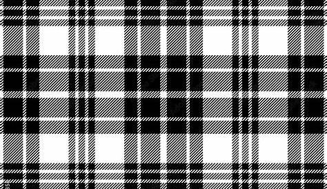 Black White Check Plaid Texture Seamless Pattern Vector Image On Vectorstock