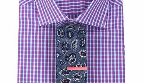 Plaid n Paisley Shirt and tie combinations, Shirt tie